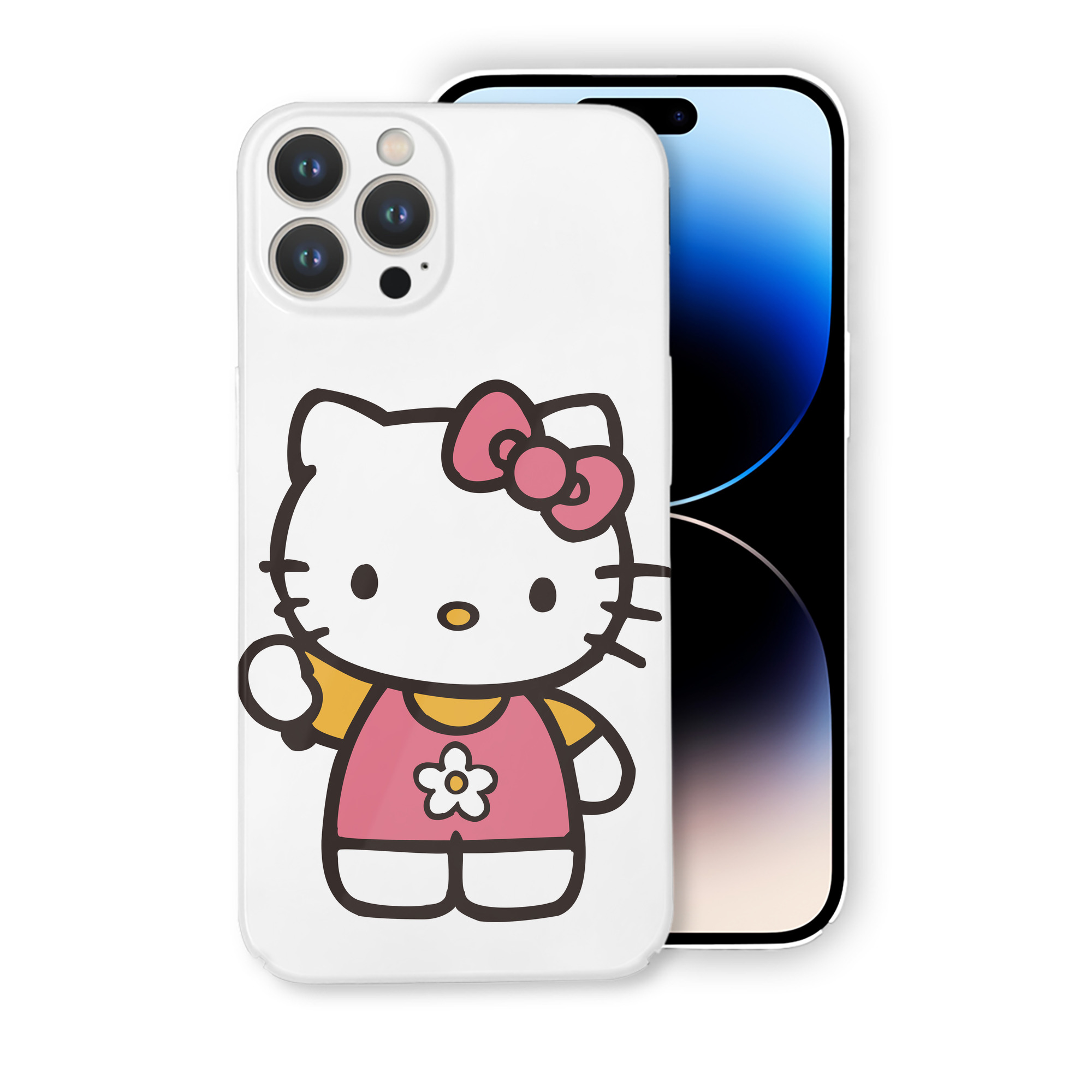 （画像用） Hello Kitty ハローキティ 【iPhone 14シリーズ対応】ハードケース